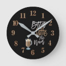Search for coffee cup clocks Fun