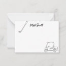 Search for golf note cards Golfer