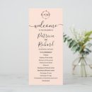 Search for gold foil wedding programmes Simple