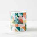Search for bold abstract mugs Mid century modern