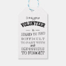 Search for volunteer gift tags Volunteer thank you