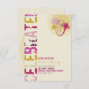 Search for tropical beach party luau reception invitations Hawaiian