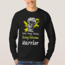 Search for ewing sarcoma warrior tshirts Yellow