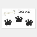 Search for dog footprint stickers Dogs