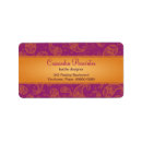 Search for mehndi return address labels Design