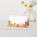Search for autumn place cards Watercolor