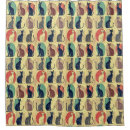 Search for retro cats shower curtains Mid century