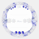 Search for blue lace stickers White