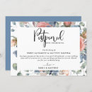 Search for dusty blue and blush invitations Watercolor floral