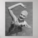 Search for vintage swimsuit posters Black and white