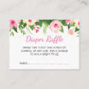 Search for raffle ticket business cards Floral