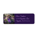 Search for purple birthday return address labels Violet