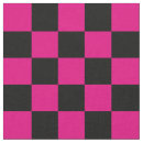 Search for hot pink and black fabric Check