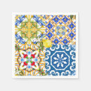 Search for talavera napkins Mediterranean