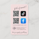Search for facebook business cards Girly