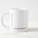 Search for font typography mugs Black and white
