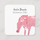 Search for pink zebra business cards Modern