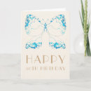Search for blue butterfly birthday cards Classic