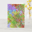 Search for abstract tree cards Colourful