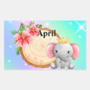 Search for elephant flowers stickers Green