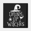 Search for happy witch magnets Full moon