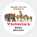 Search for vintage circus stickers Giraffe