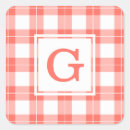 Search for orange plaid stickers Pattern