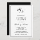 Search for couples bridal shower invitations Elegant