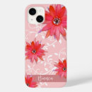 Search for red flower cases Elegant