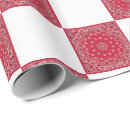 Search for red bandana wrapping paper Cowgirl