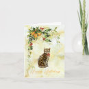 Search for bengal christmas cards Kitten