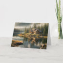 Search for mountain lake birthday cards Boat