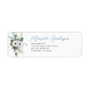 Search for winter games return address labels Watercolor