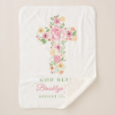 Search for baptism blankets Floral