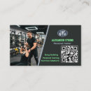 Search for fitness trainer business cards Sport