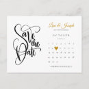 Search for calendar save the date postcards Minimalist