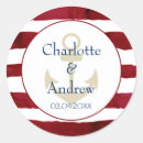 Search for red anchor stickers Sea