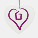 Search for non christmas tree decorations Heart