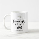 Search for christian friendship mugs Proverbs