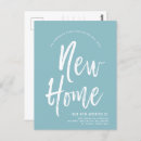 Search for new address announcements postcards Minimal