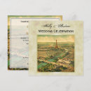 Search for paris wedding invitations Vintage