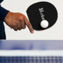 Search for white ping pong paddles Typography