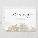Search for small moving announcement cards Watercolor