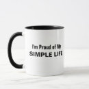 Search for life is simple mugs Philosophy