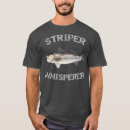 Search for striped bass tshirts Fly fishing