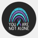 Search for you are not alone stickers Awareness
