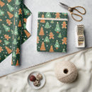 Search for gingerbread wrapping paper Trendy