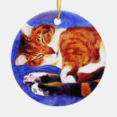 Search for sleeping cat christmas tree decorations Napping
