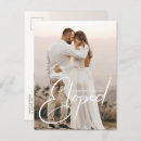 Search for elopement postcards We got married