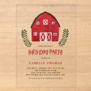 Search for farmhouse birthday invitations Farm birthday party